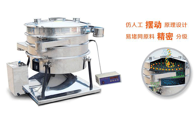 砂糖圓形搖擺篩廠家哪家好,價(jià)格是多少！